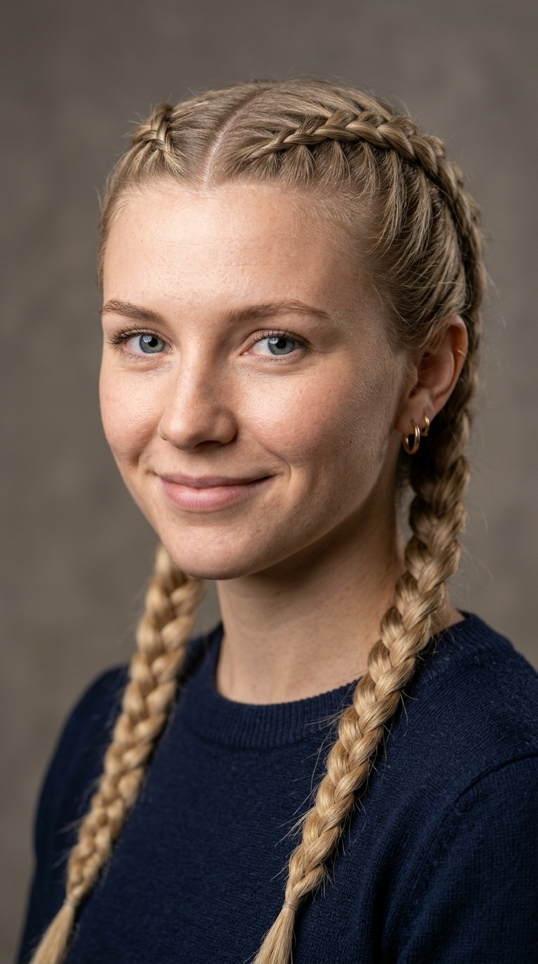 Classic Double Dutch Braids