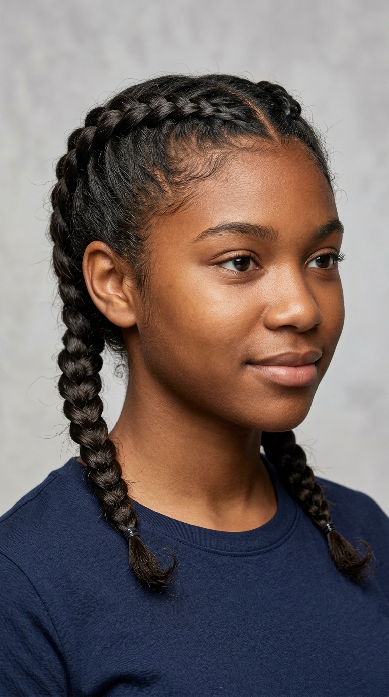 Classic Double Dutch Braids