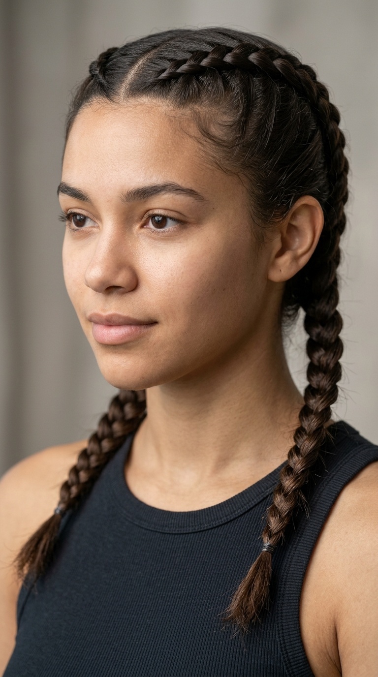 Classic Double Dutch Braids