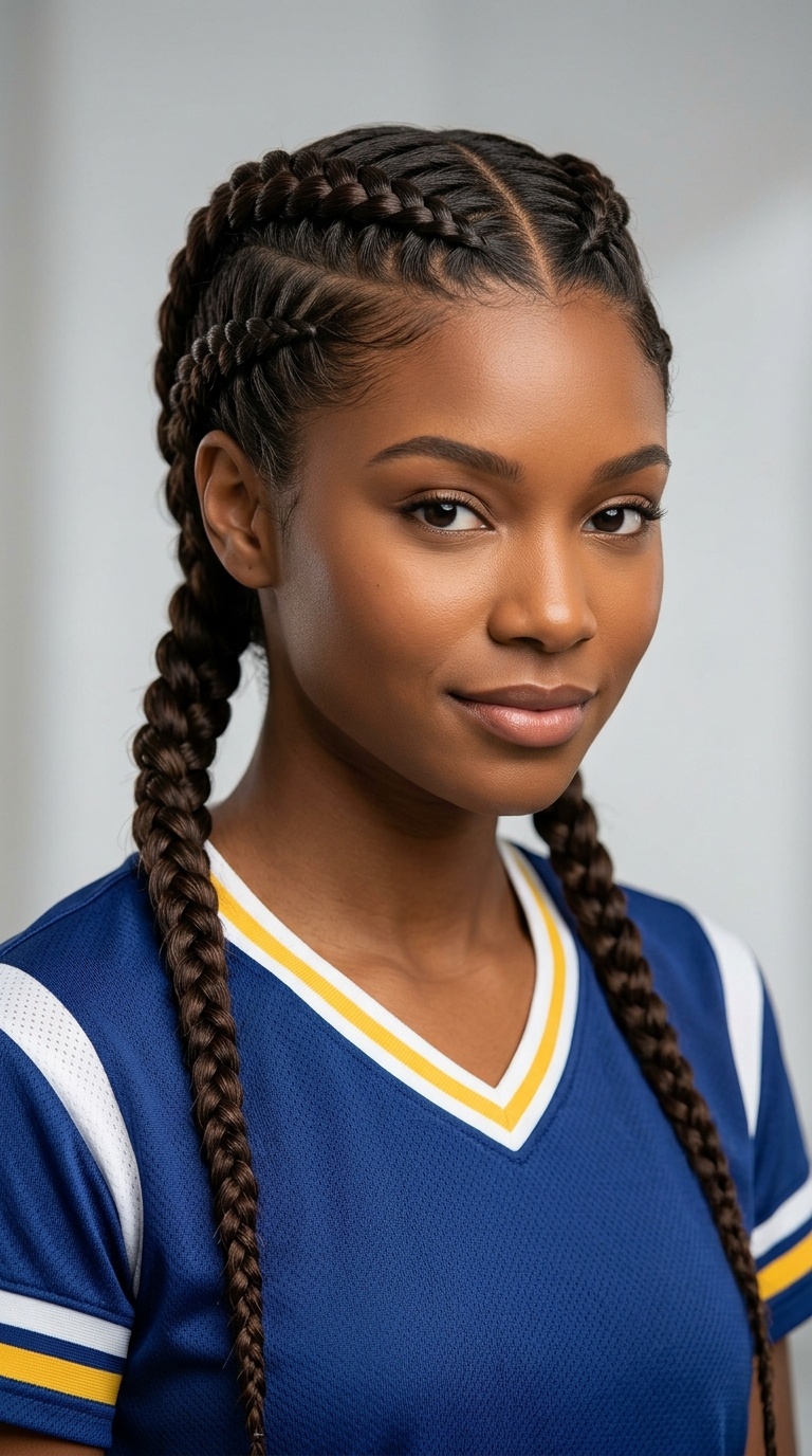 Classic Double Dutch Braids