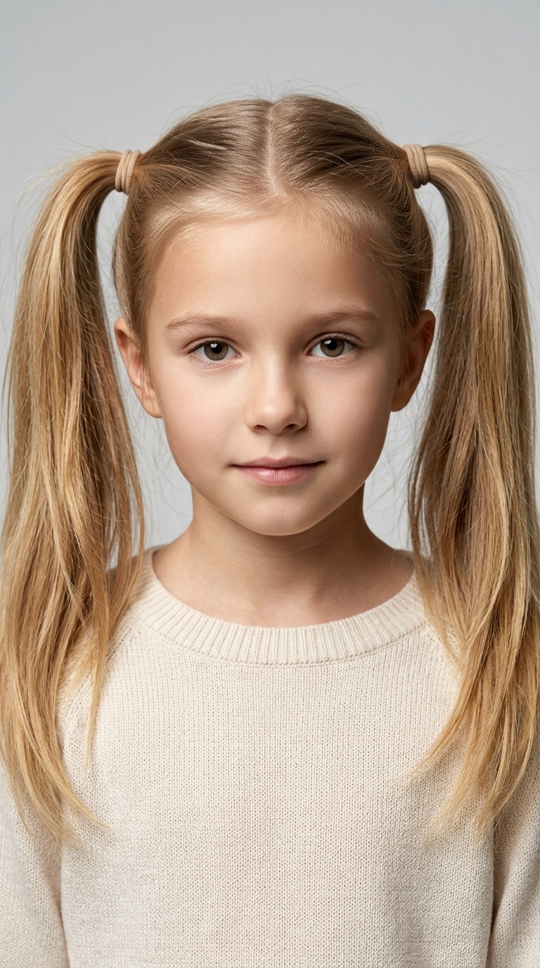 Classic Double Pigtails
