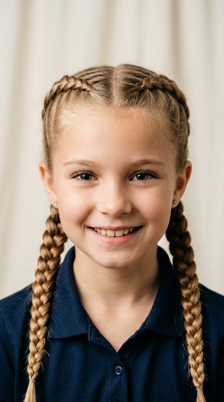 Classic Dutch Braids