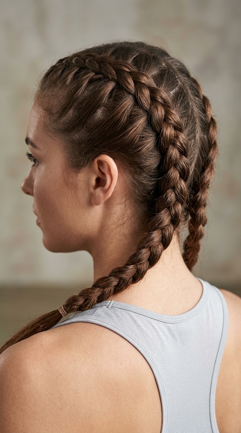 Classic Dutch Braids