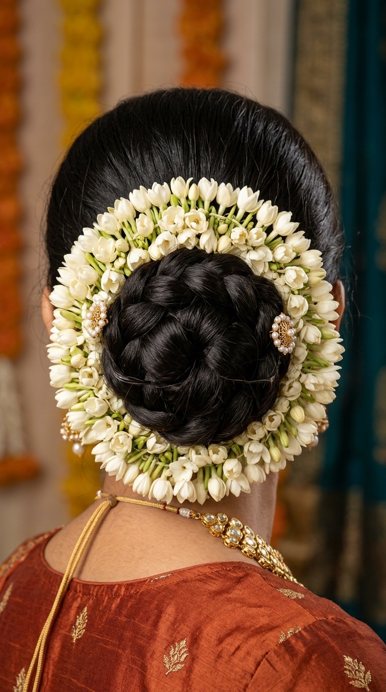 Classic Gajra Bun