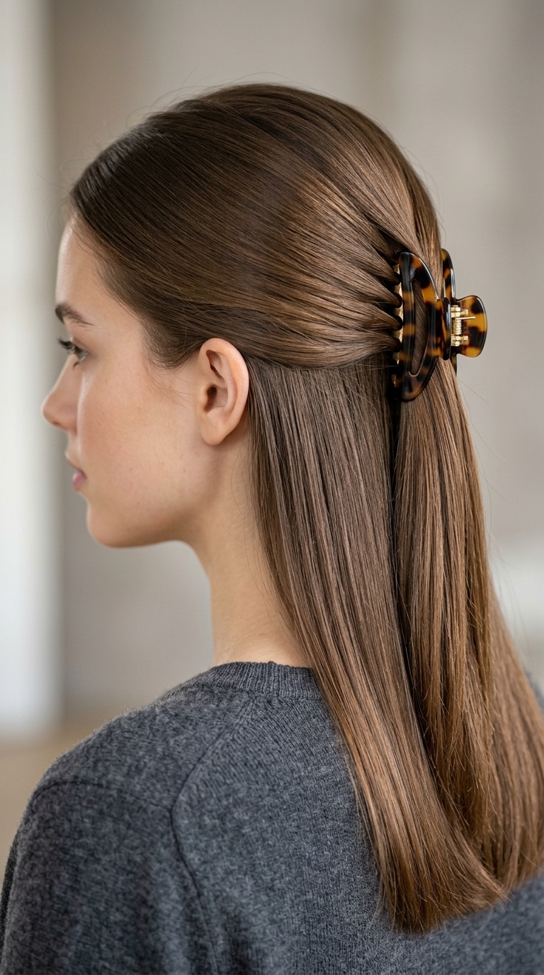 Classic Half-Up Claw Clip