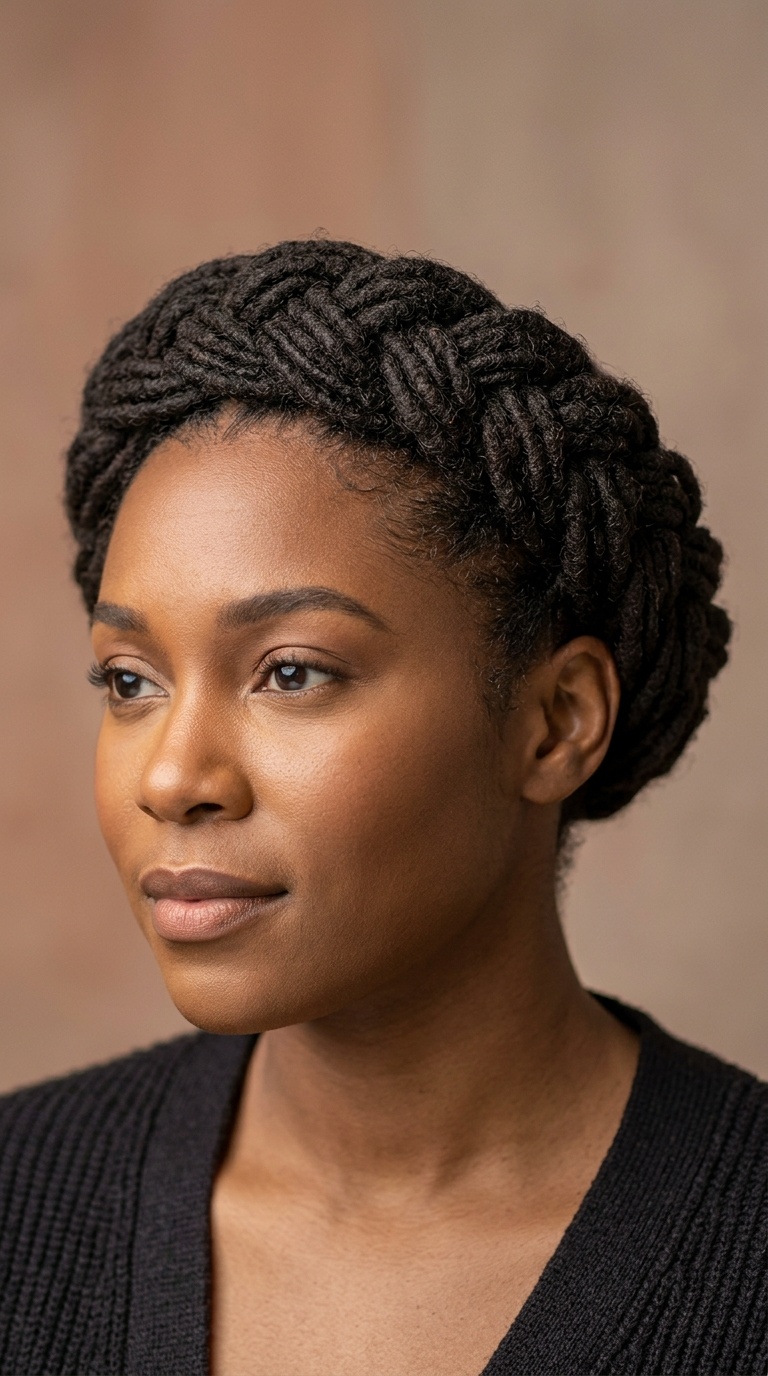 Classic Halo Crown Braid