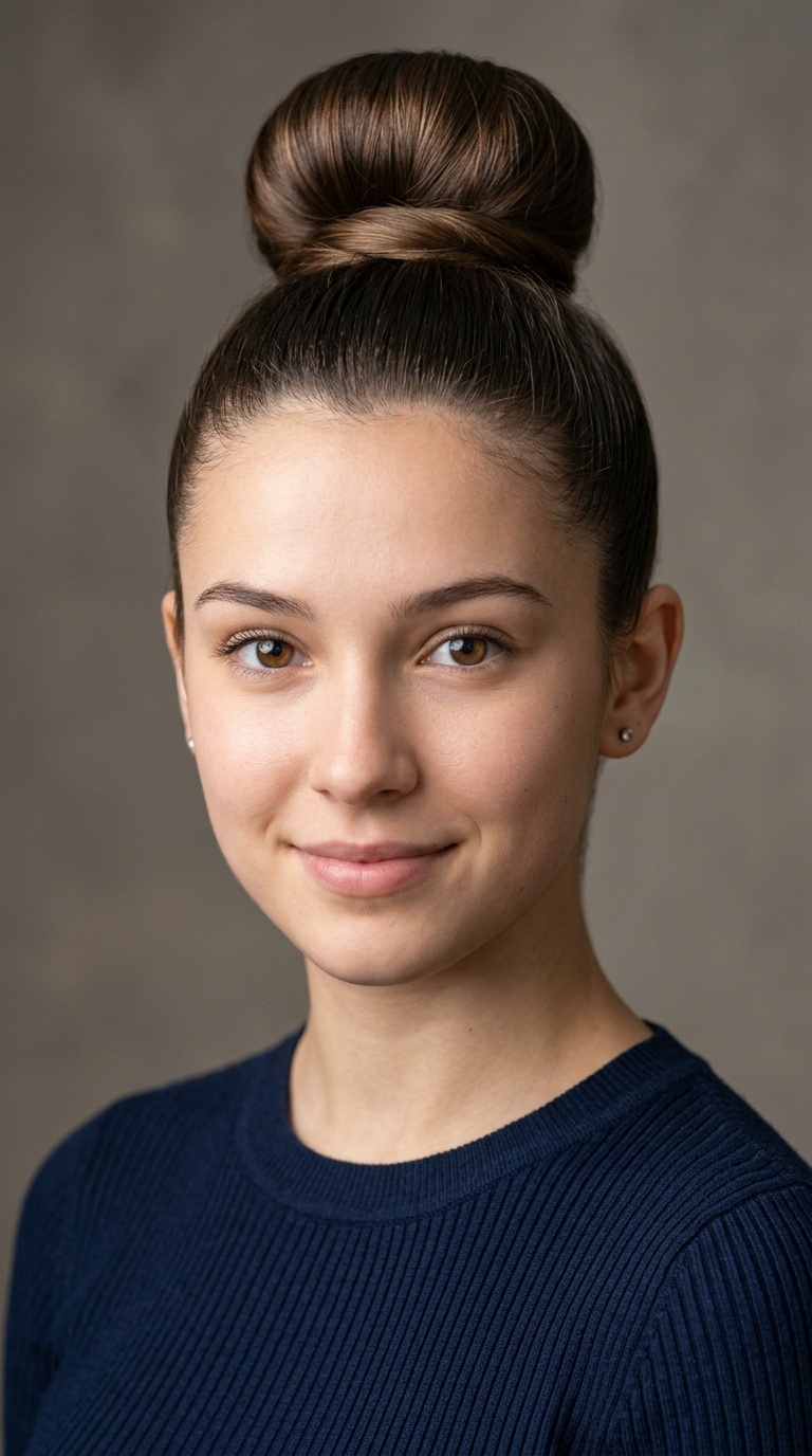Classic High Ballerina Bun