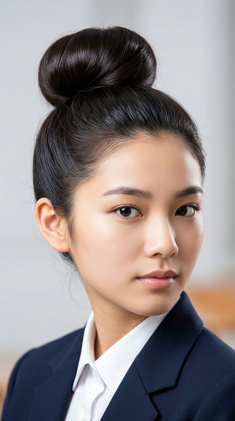 Classic High Ballerina Bun