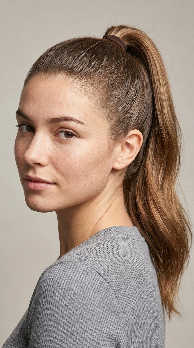 Classic High Ponytail