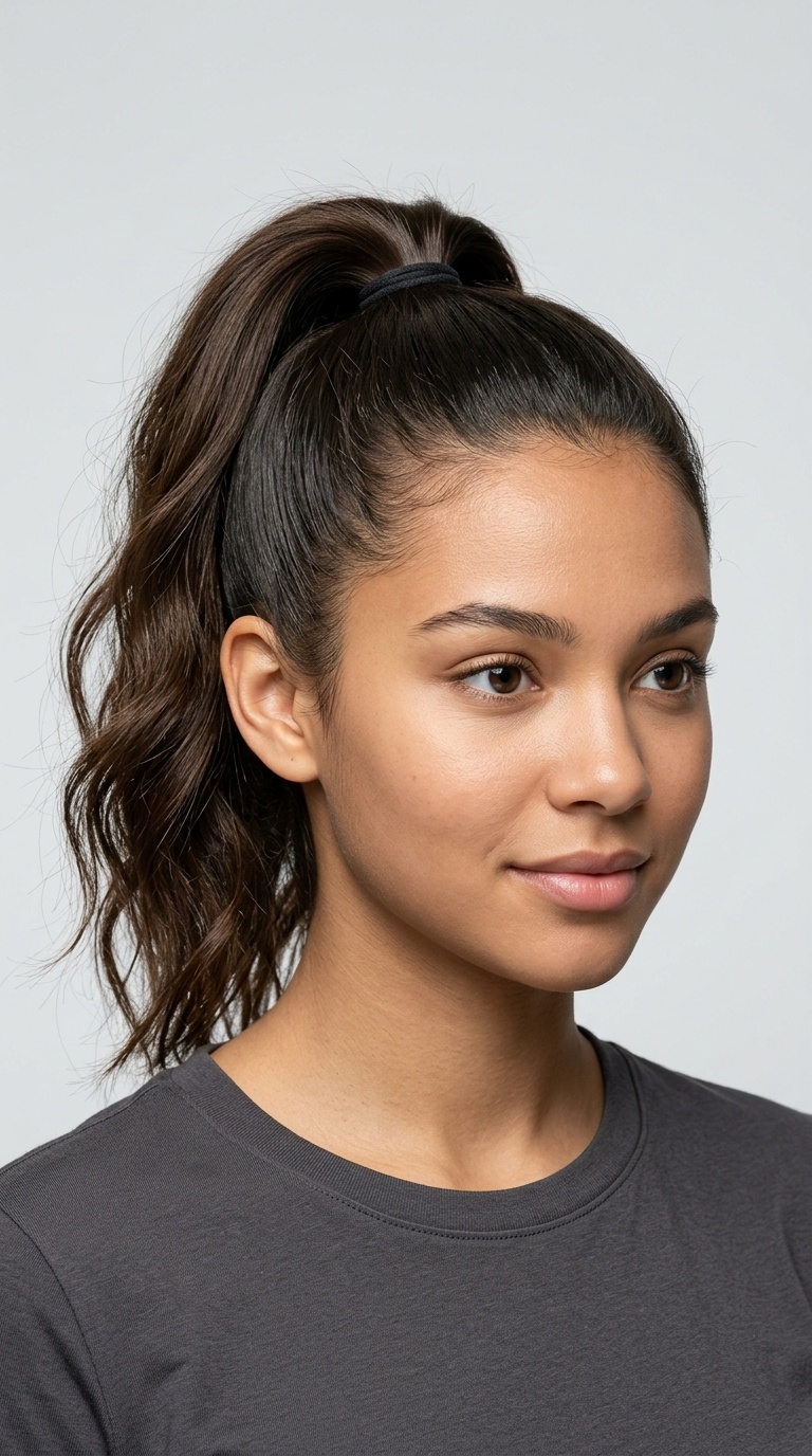 Classic High Ponytail