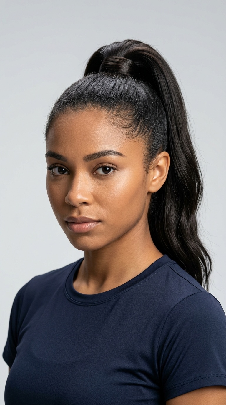 Classic High Ponytail