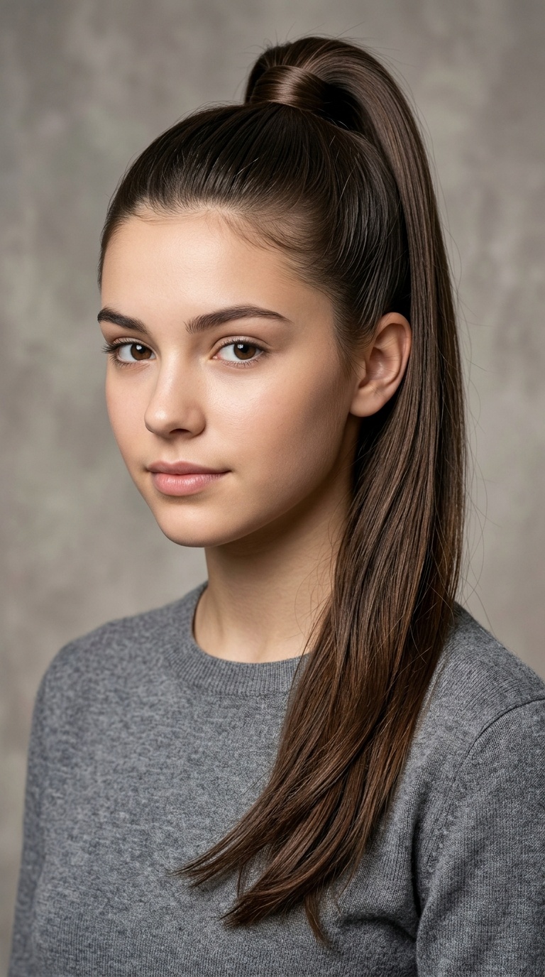 Classic High Ponytail