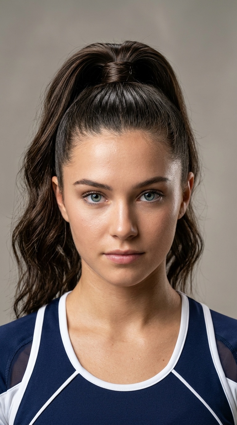 Classic High Ponytail with Reinforced Base