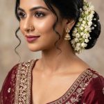 19 Indian Bridal Hairstyles with Traditional Details and Modern Styling