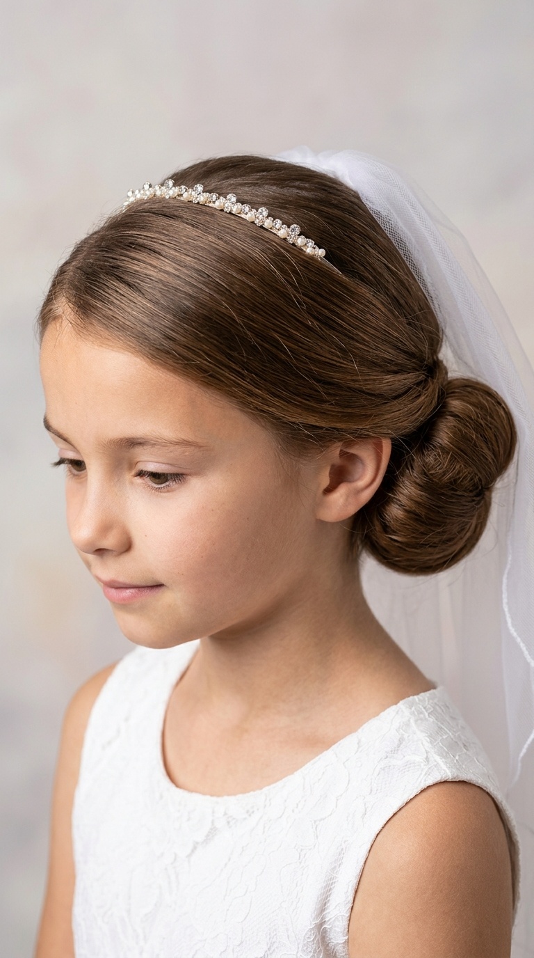 Classic Low Chignon