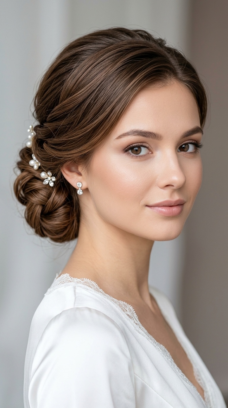 Classic Low Chignon