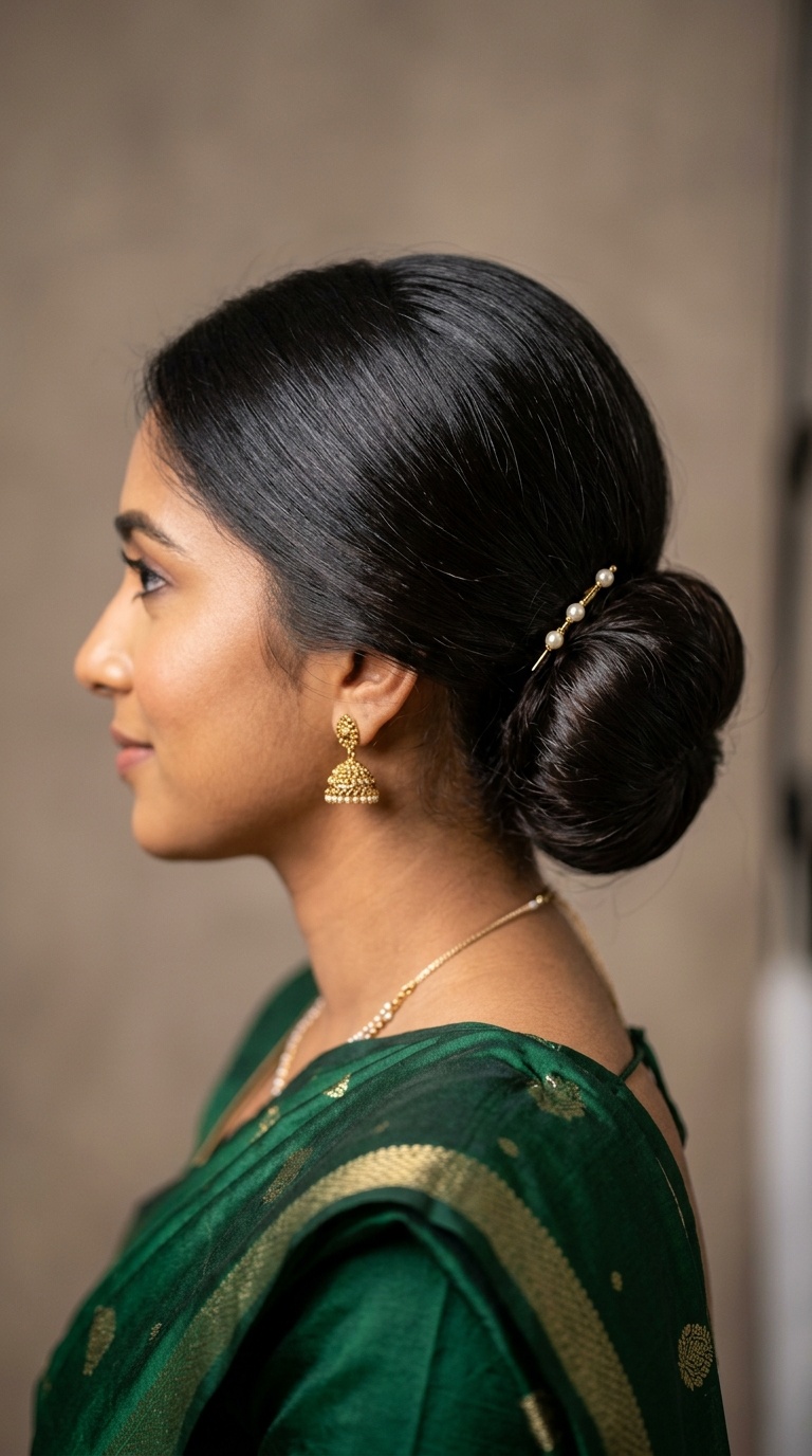 Classic Low Sleek Bun