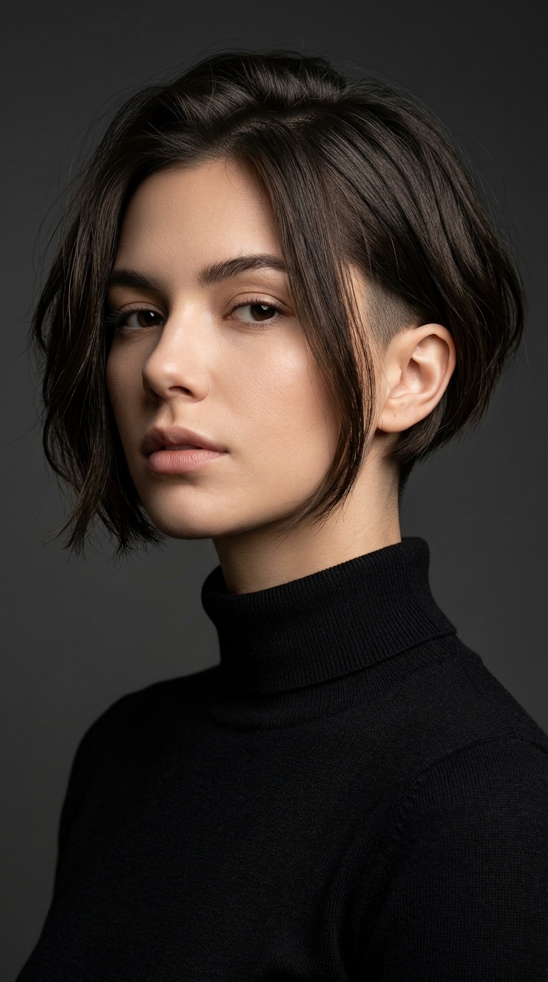 Classic Nape Undercut Bob