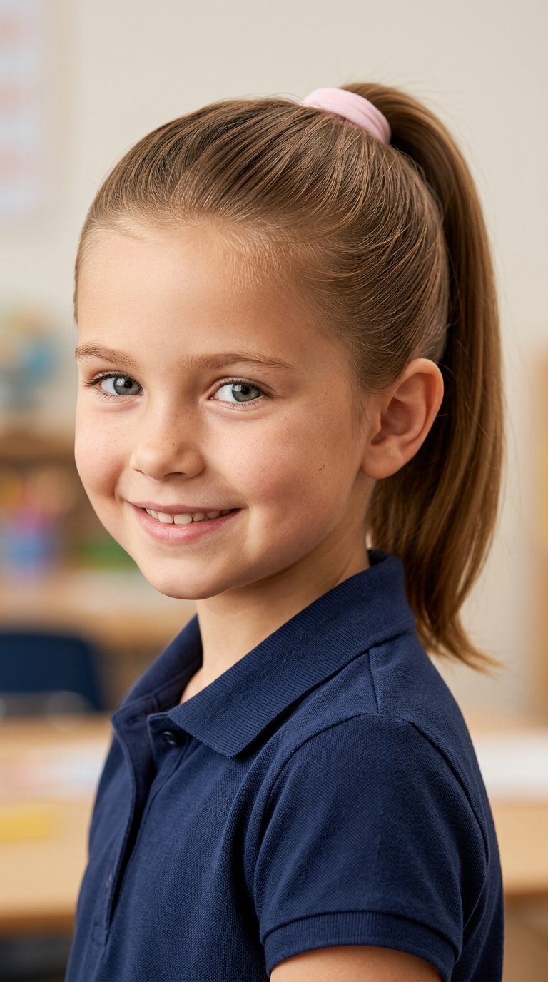 Classic Polished Ponytail