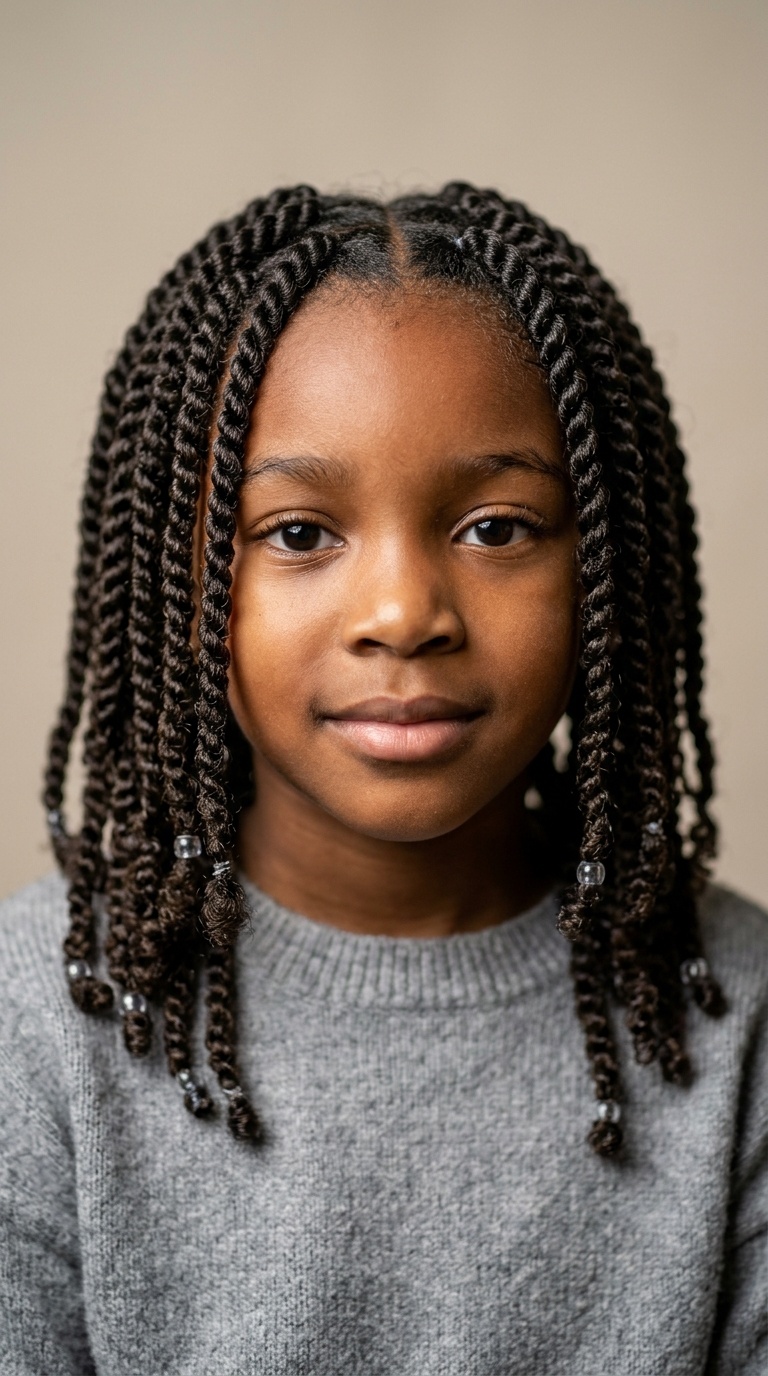 Classic Shoulder-Length Twists