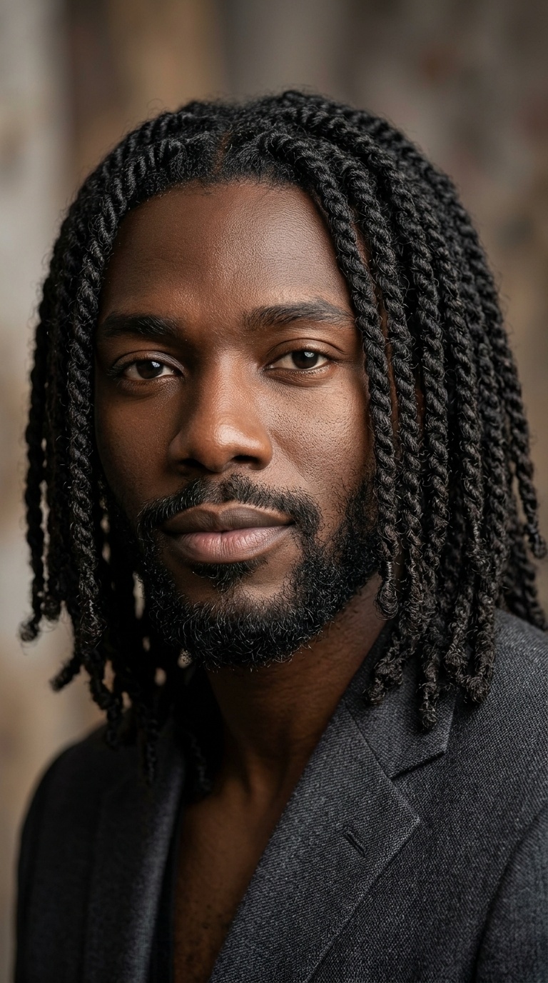 Classic Shoulder-Length Twists