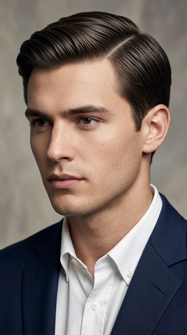 Classic Side Part