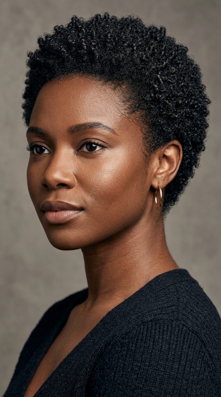Classic Tapered Teeny Weeny Afro (TWA)