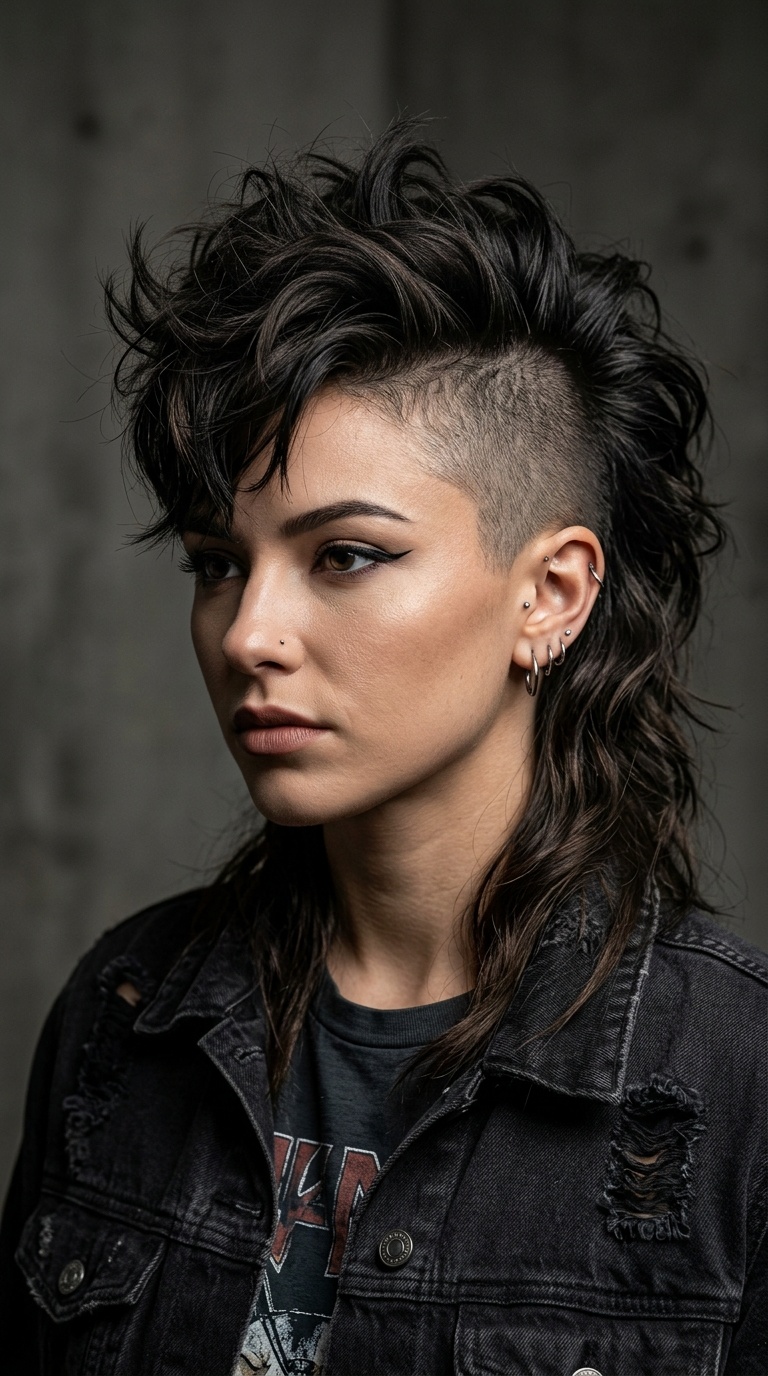Classic Textured Long Faux Hawk
