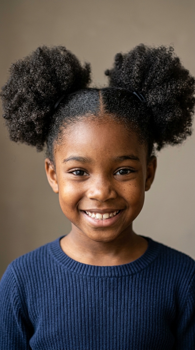 Classic Twin Afro Puffs