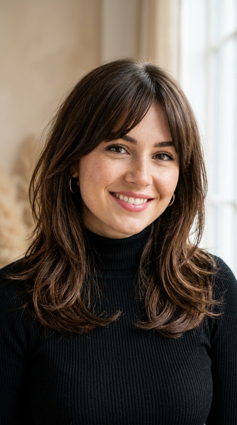 Classic U-Cut with Tapered Bangs