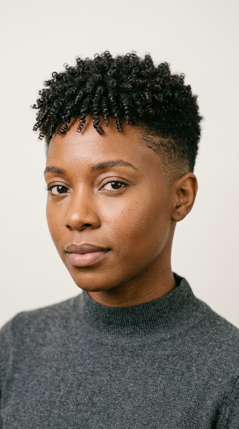 Coiled Tapered Fade