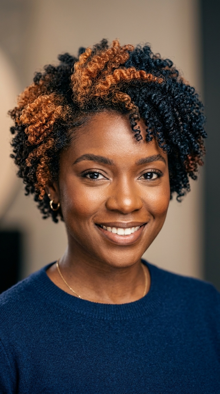 Color-Blocked Curls