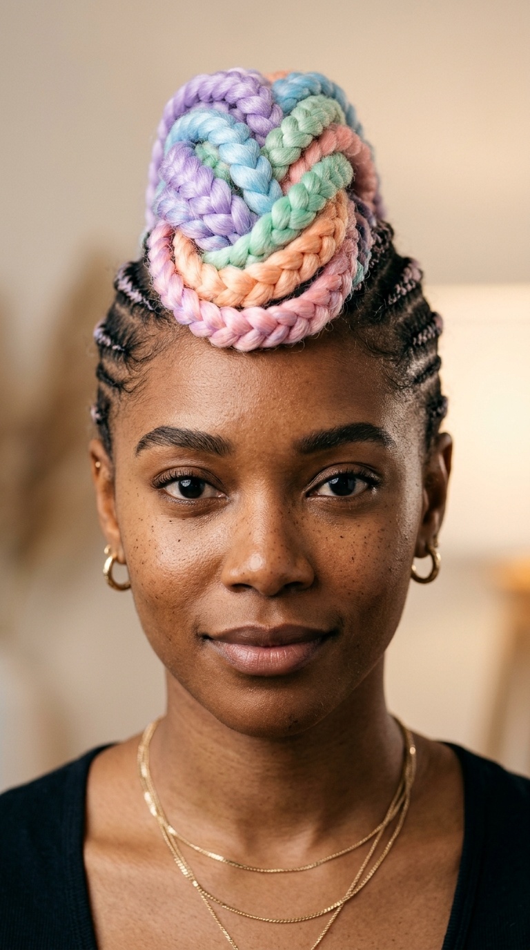 Colorful Pastel Mohawk