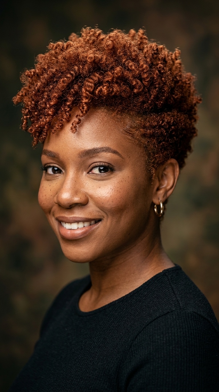 Copper Tapered Cut on Natural Coils