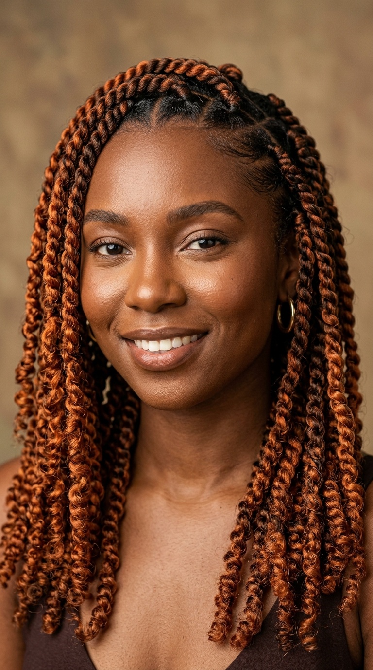 Copper-Toned Passion Twists
