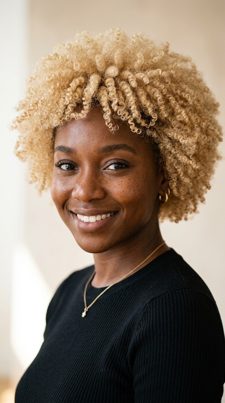 Creamy Blonde Micro-Fro