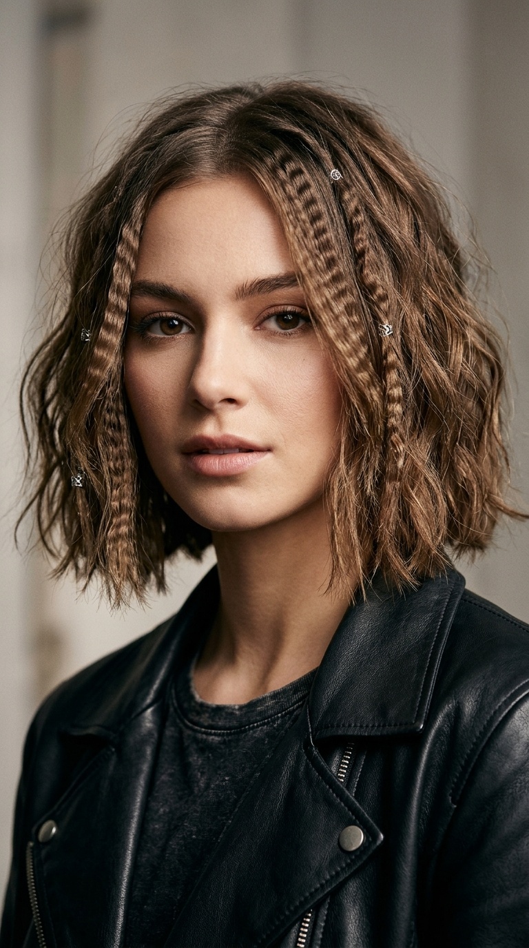 Crimped Face-Framing Pieces