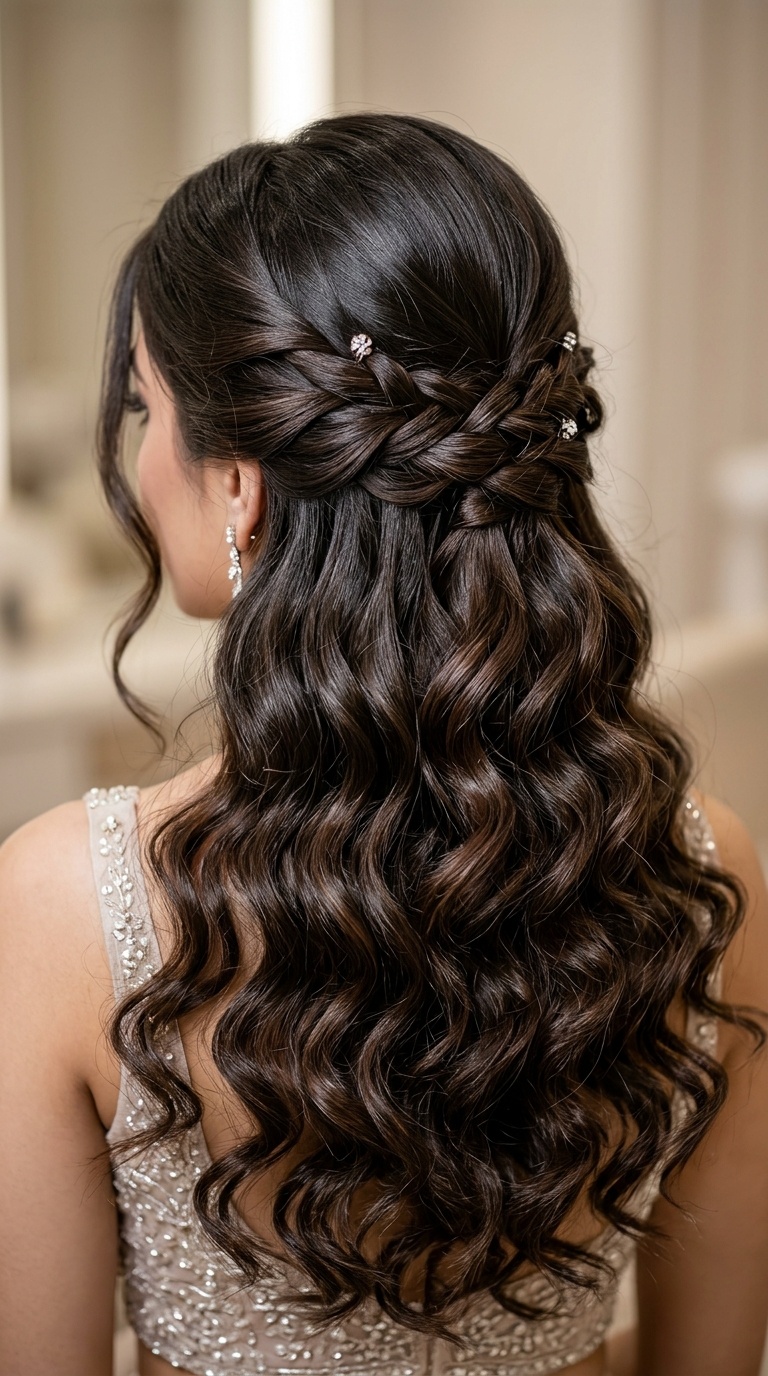 Criss-Cross Back Pinning with Waves