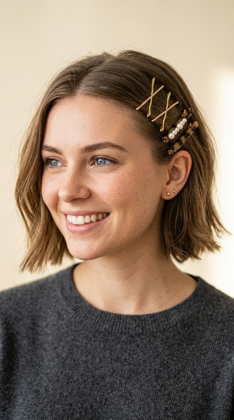 Criss-Cross Bobby Pins