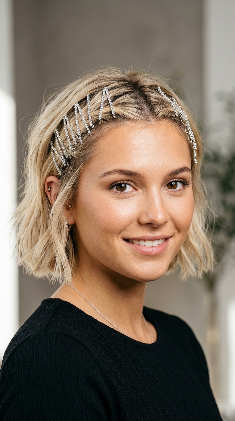 Criss-Cross Crystal Crown