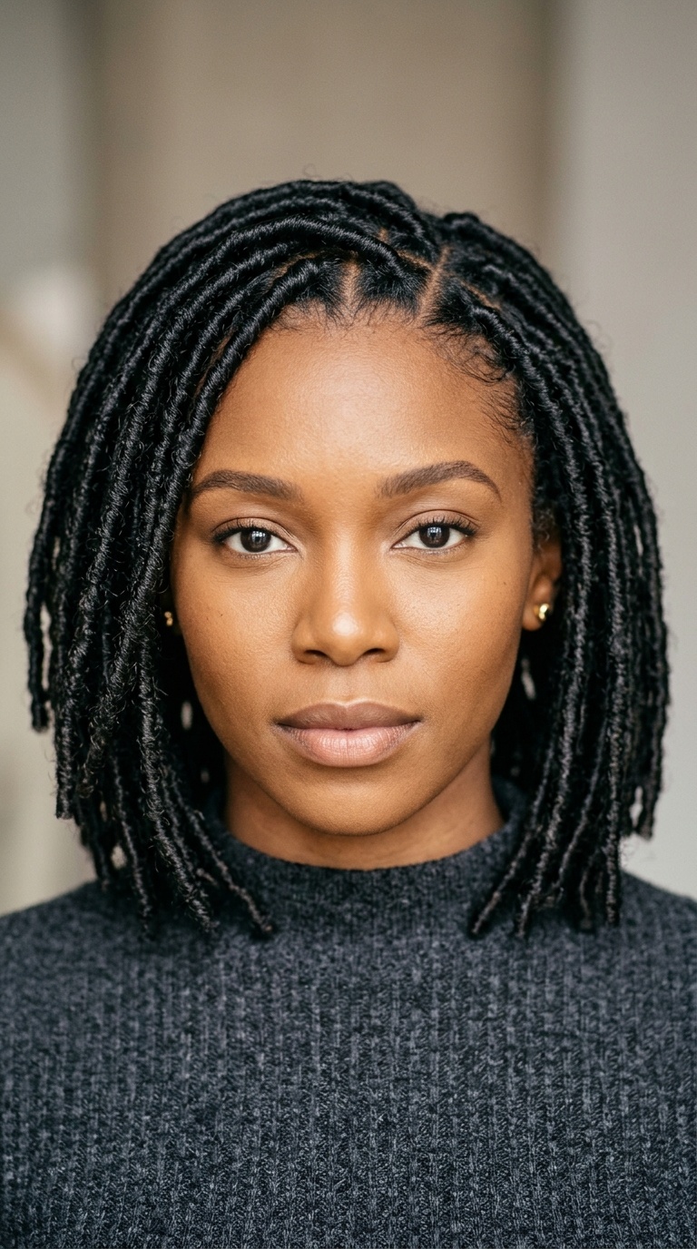 Criss-Cross Front Bob