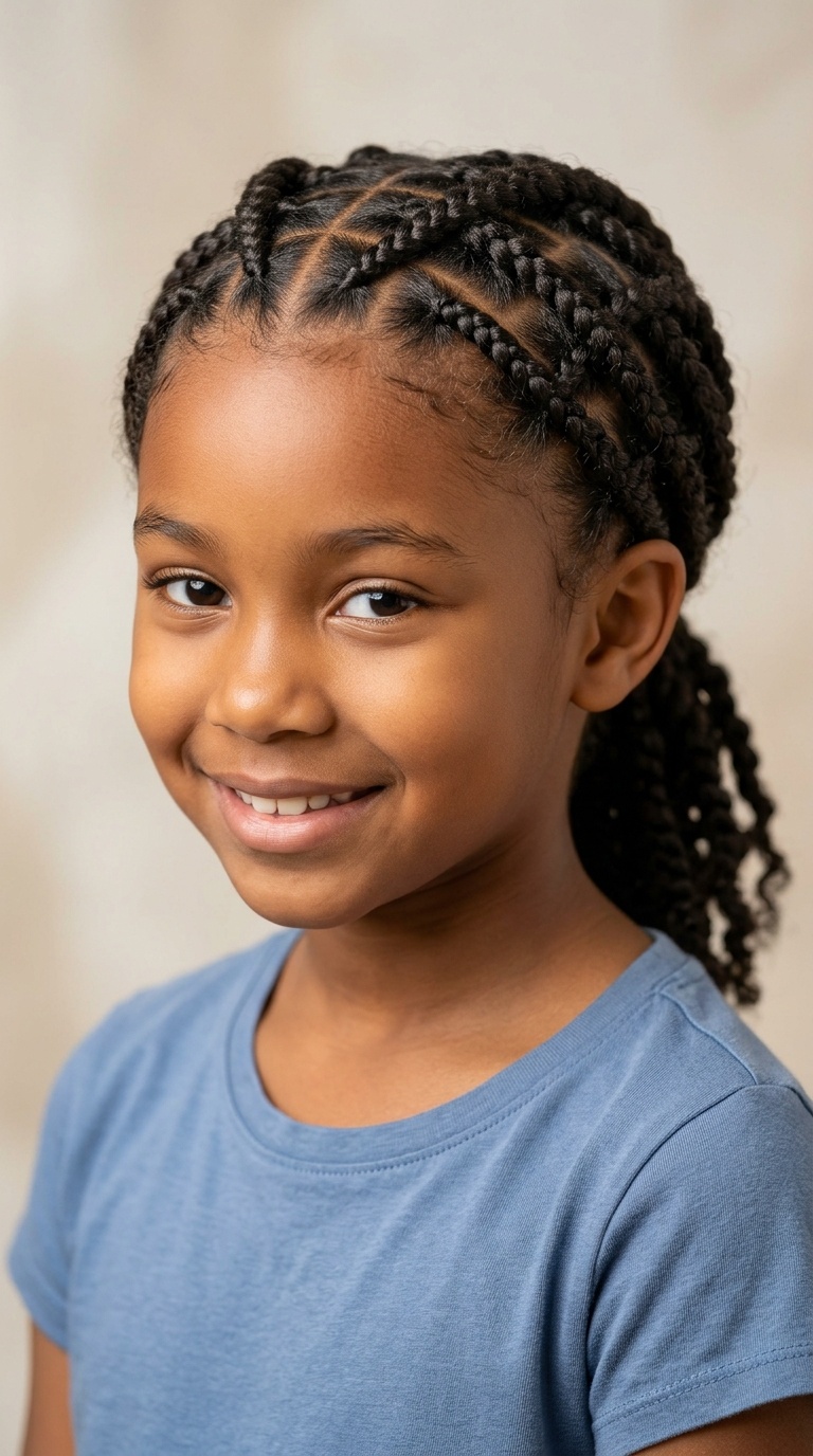 Criss-Cross Frontal Plaits