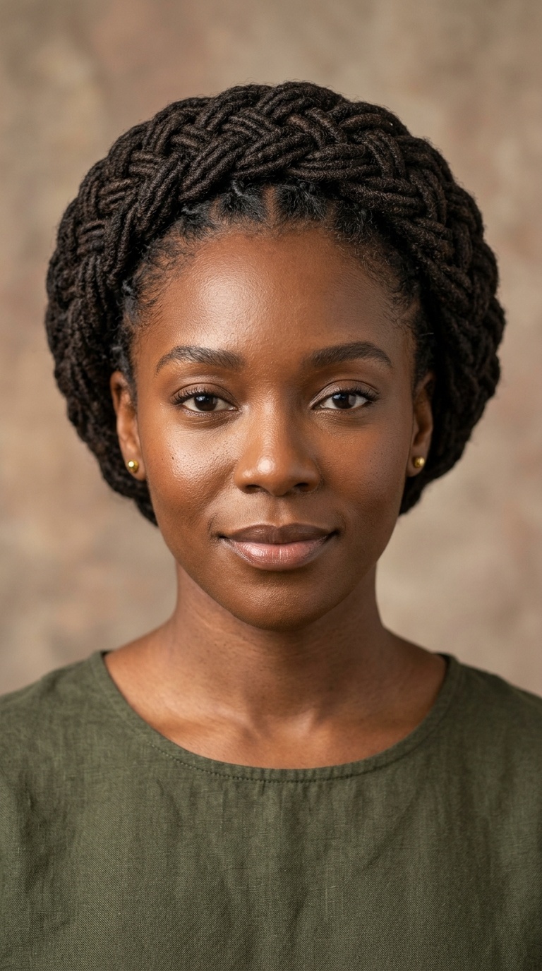Criss-Cross Halo Braid with Locks
