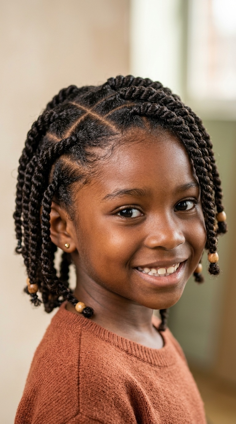 Criss-Cross Parted Twists