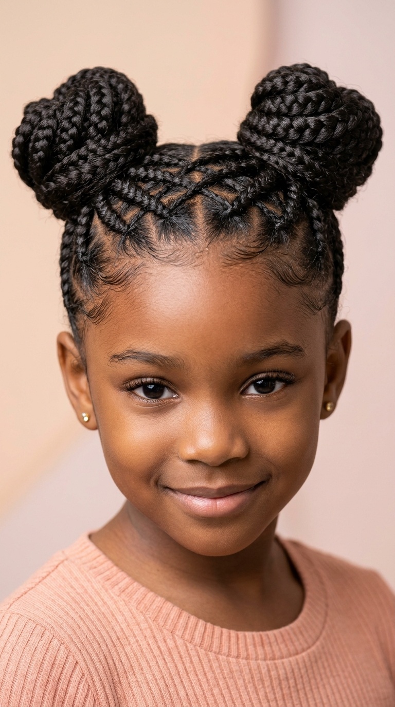Criss-Cross Patterned Buns