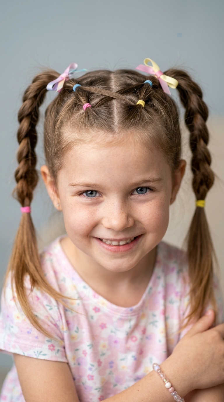 Criss-Cross Pigtails