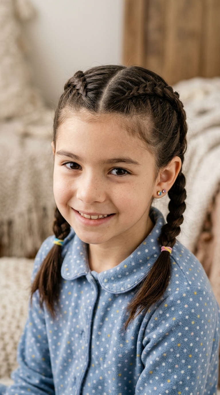 Criss-Cross Pigtails