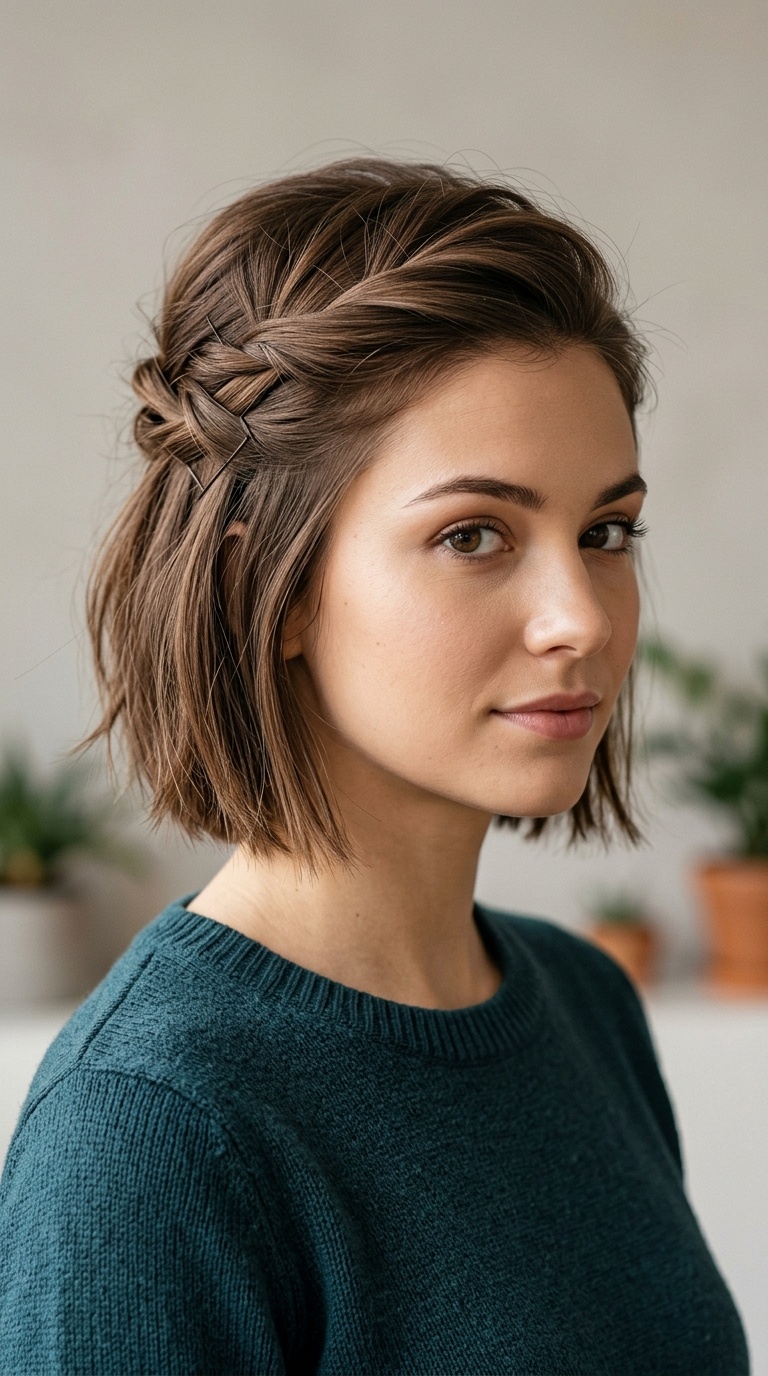 Criss-Cross Pinned Back