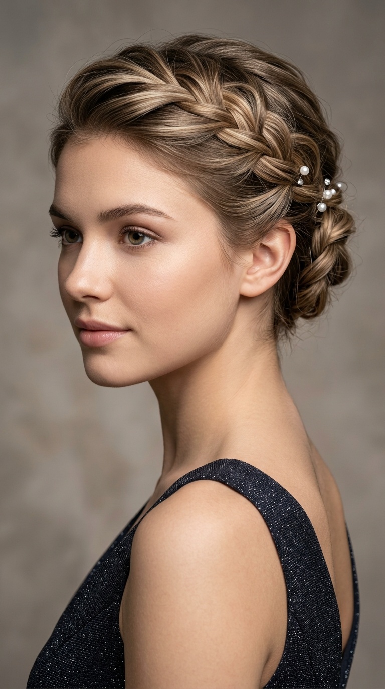 Criss-Cross Pinned Back