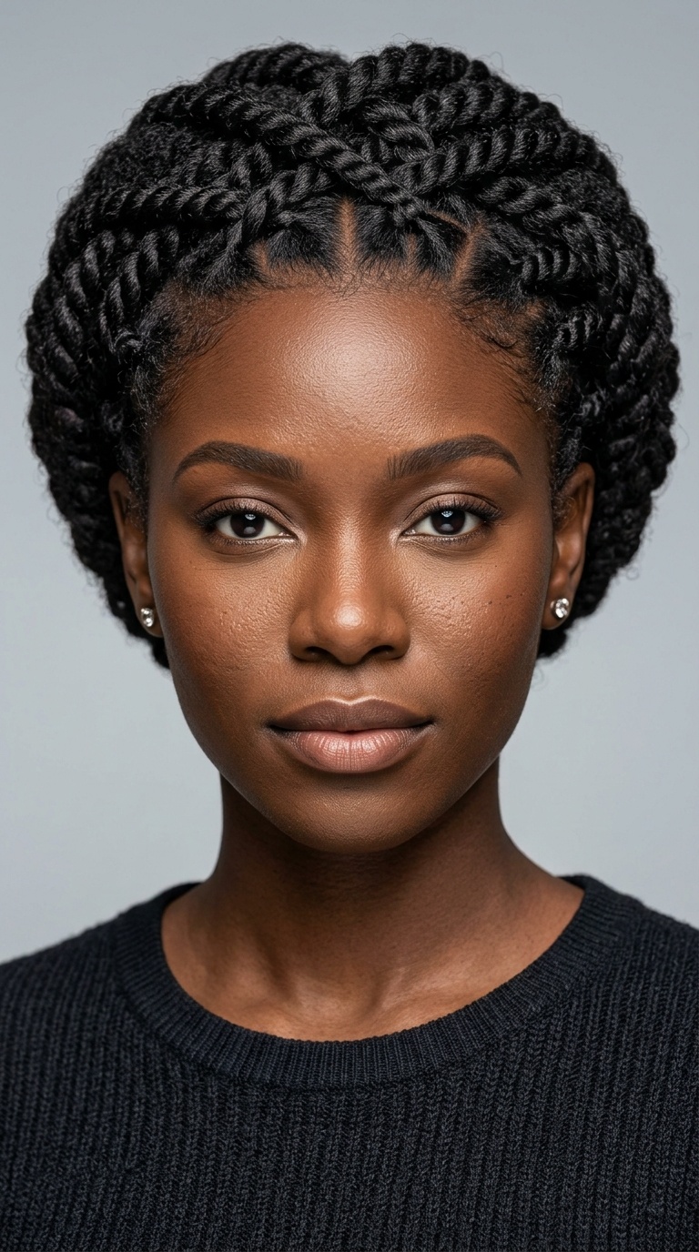 Cross-Over Flat Twists